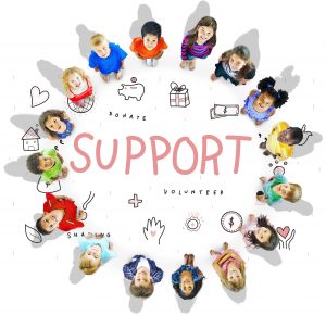 Support Donations Charity Foundation Concept